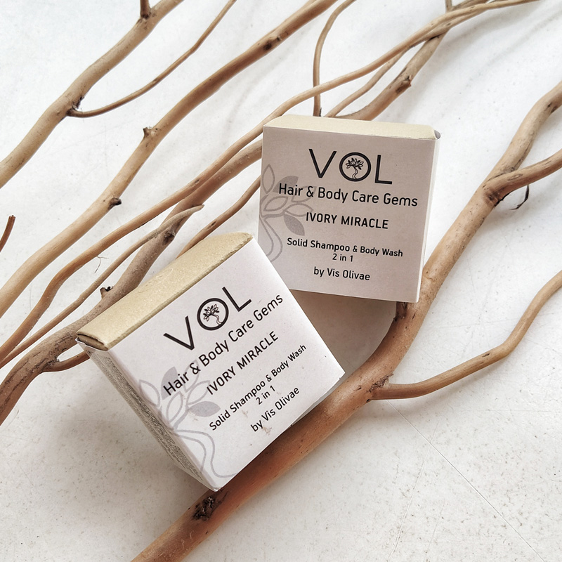 Solid Shampoo & Body Wash -2 in1- Ivory Miracle