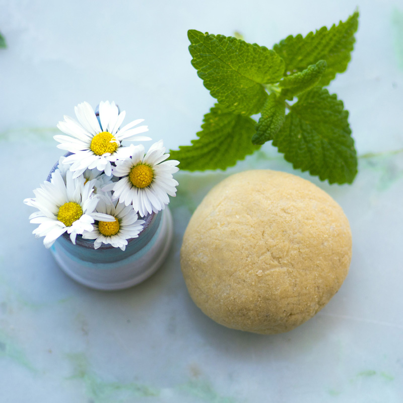 Organic Shampoo Bar Yellow - For normal and oily hair