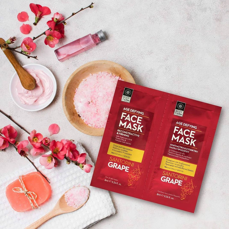 Reconstractive & Firming Face Mask  Santorini Grape