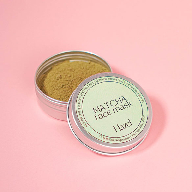 Matcha face mask