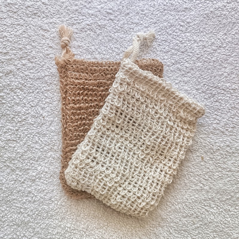 Sisal & Jute Soap Bag 