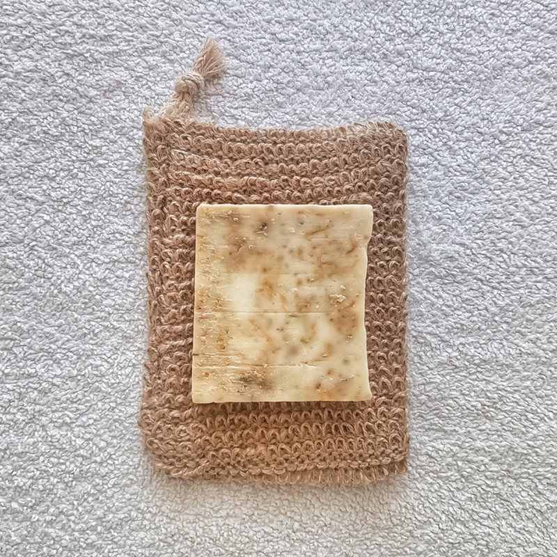 Sisal & Jute Soap Bag 