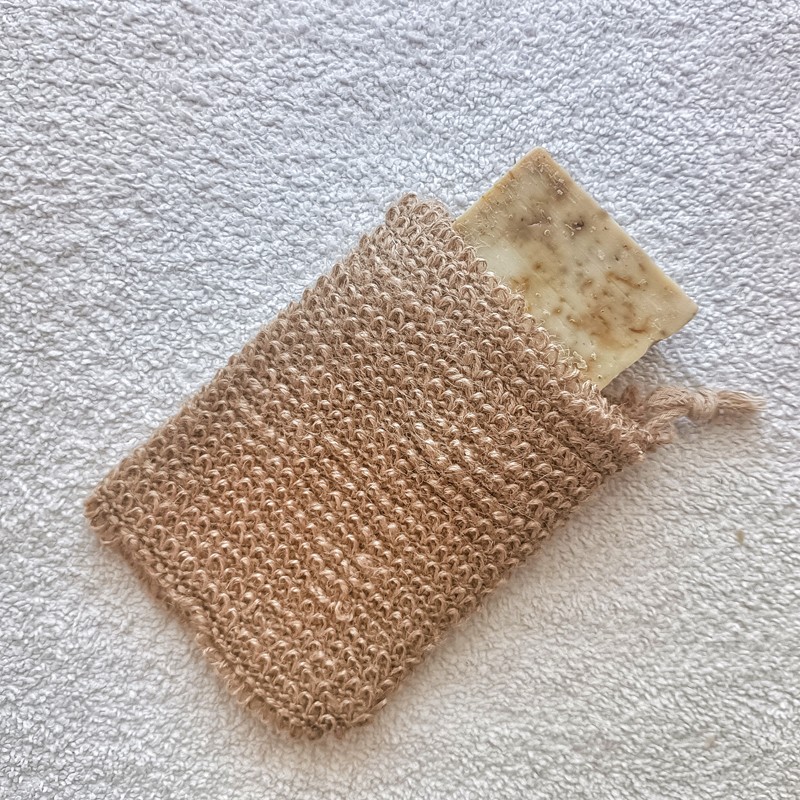 Sisal & Jute Soap Bag 