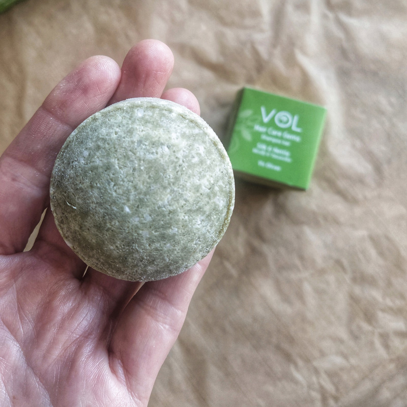 Solid Shampoo Bar - Silk Green
