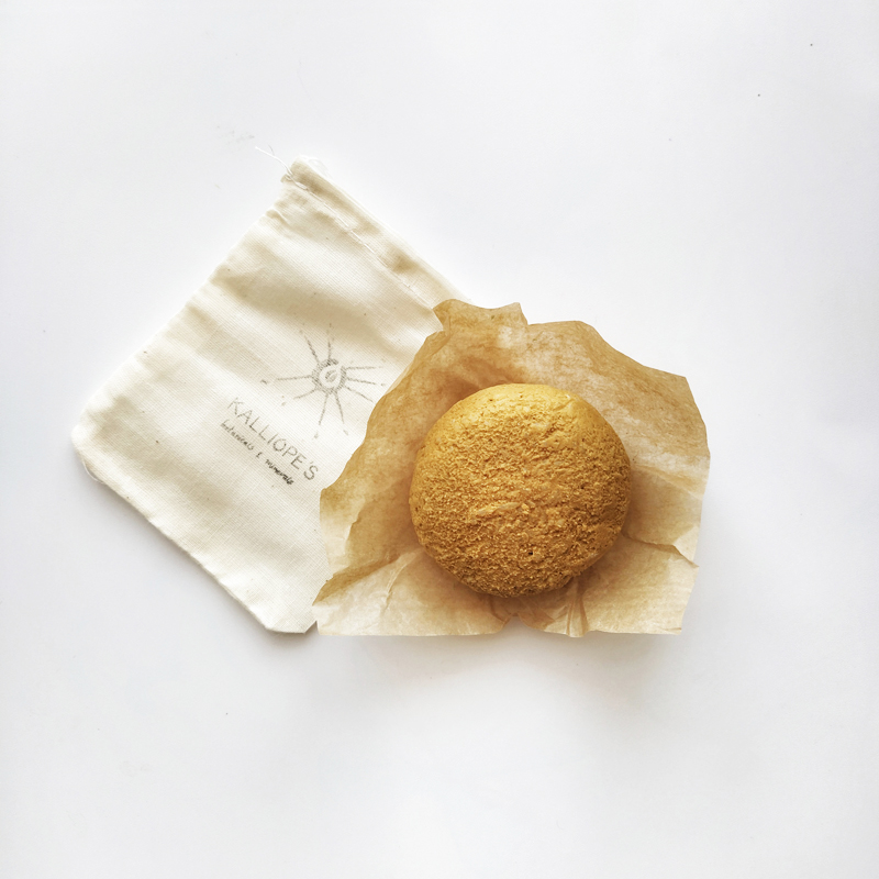 Organic Shampoo Bar Yellow - For normal and oily hair