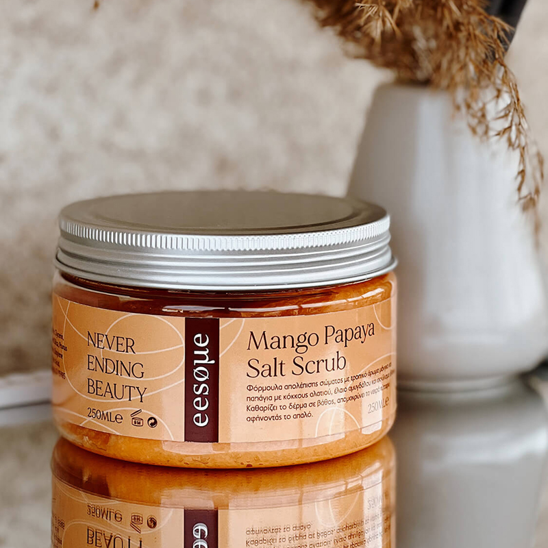 Mango Papaya Salt Scrub