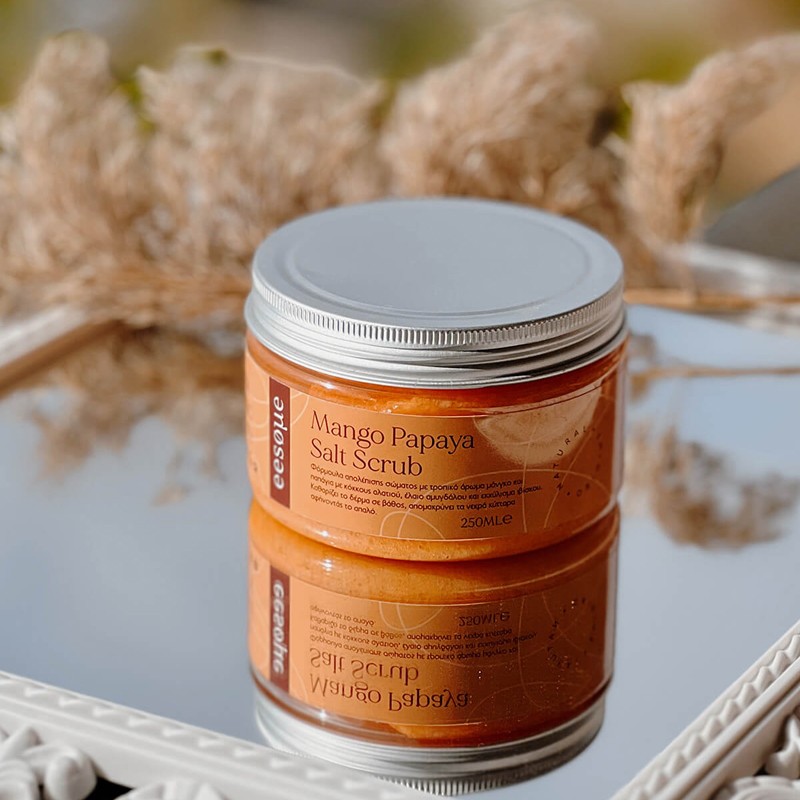 Mango Papaya Salt Scrub
