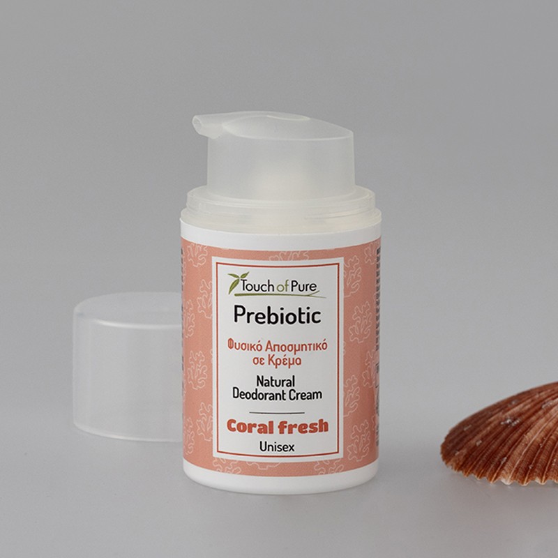 Natural Deodorant Cream Coral Fresh