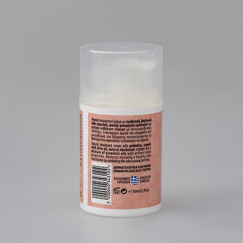 Natural Deodorant Cream Coral Fresh