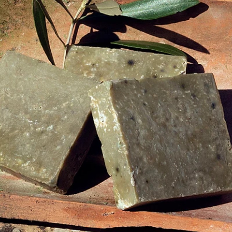 Organic Greek Olive Oil Soap with Green Clay