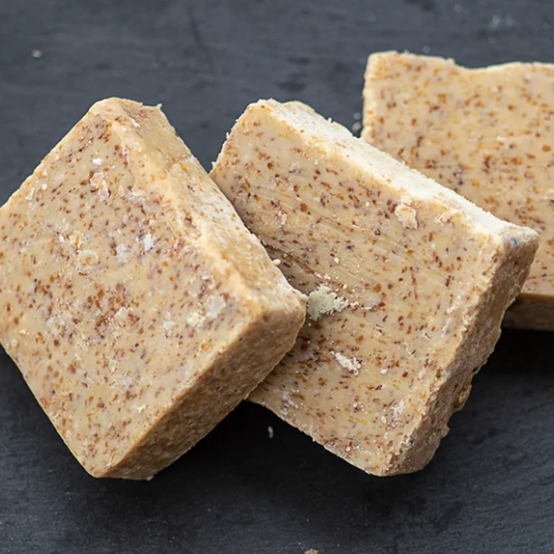 Kalliope's - Βιολογικό Σαπούνι Ελαιόλαδου με Τοπικό Μέλι και Βρώμη - Δείγμα 15gr