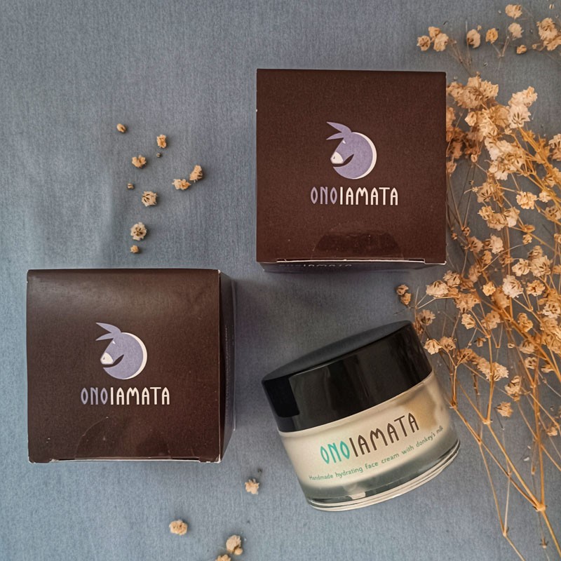 FACE CREAM WITH 24% DONKEY MILK, COENZYME Q10 AND ALOE