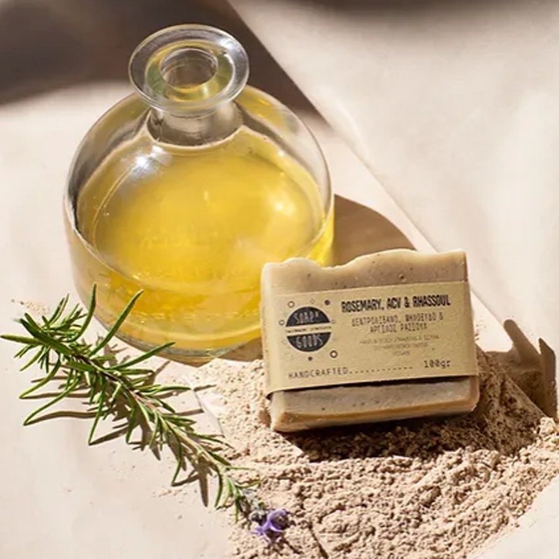 Rosemary, ACV & Rhassoul Clay Soap