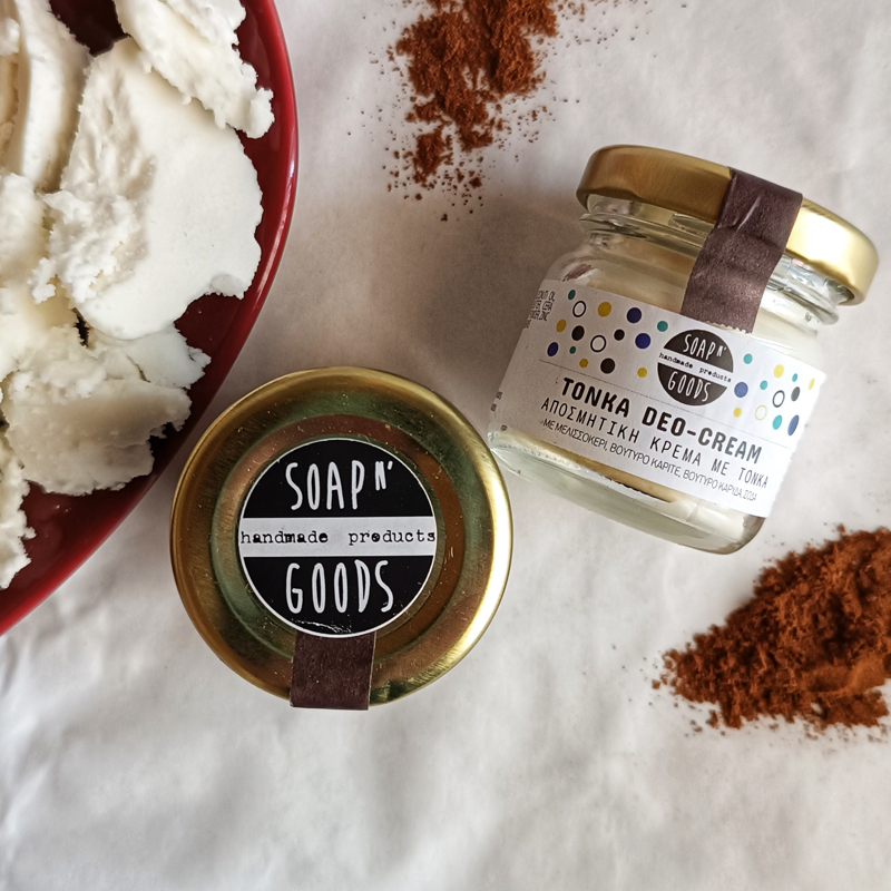 Natural Deodorant Cream - Tonka Coconut