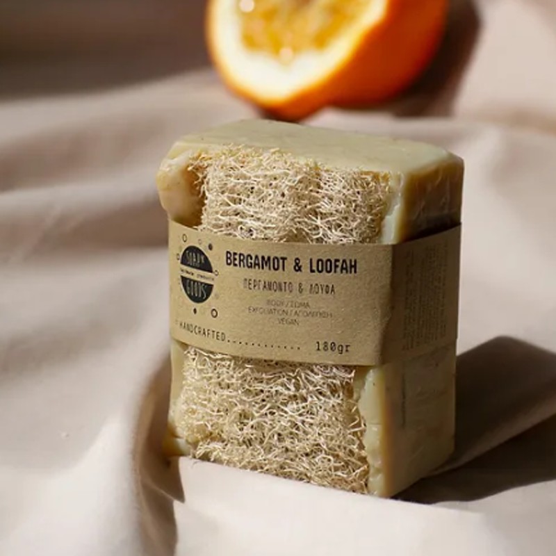 Scrub Soap Bergamot & Loofah