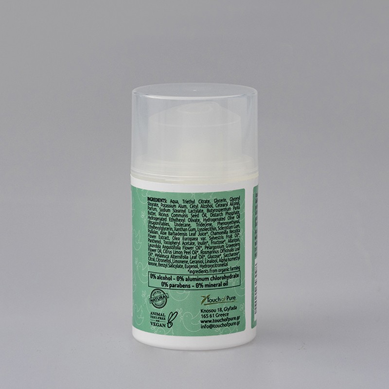 Natural Deodorant Cream Spring Fresh