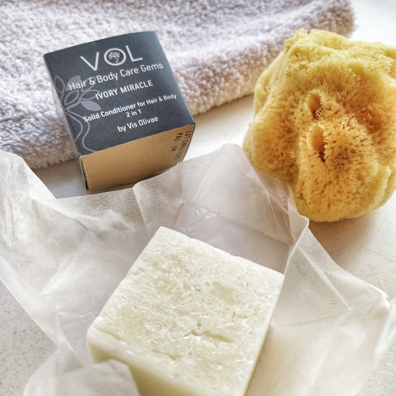 Solid Conditioner for Hair & Body -2 in1- Ivory Miracle