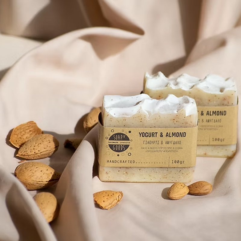 Yogurt & Almond Scrub Soap 55gr 