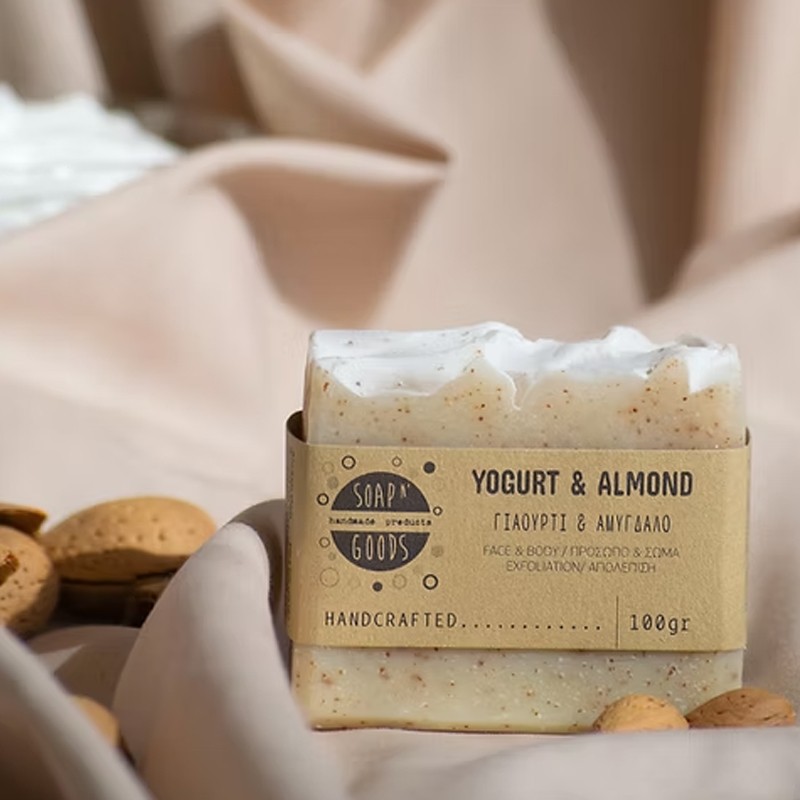Yogurt & Almond Scrub Soap 55gr 