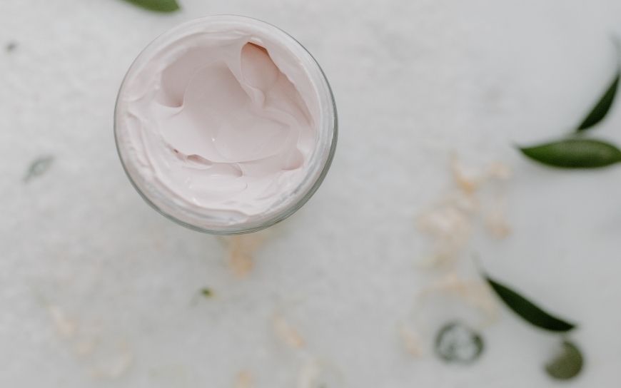 Face Cream flatlay
