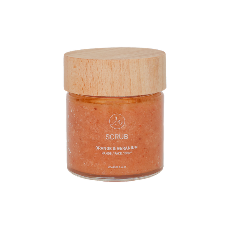 LN Handmade Soaps Scrub Geranium LN Handmade Soaps Scrub Geranium