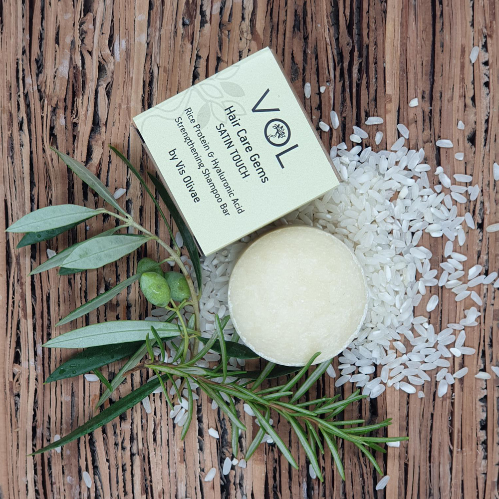 Vis Olivae Satin Touch shampoo bar