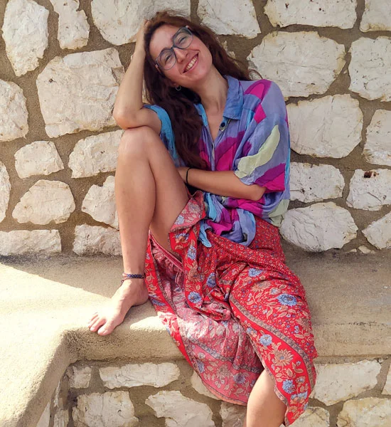 Kalliopi Zervoulakou, founder of Kalliope's
