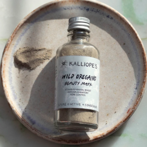 Detox beauty mask with wild oregano