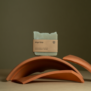 Myrtia Face Soap Mountain Tea and Aloe Vera