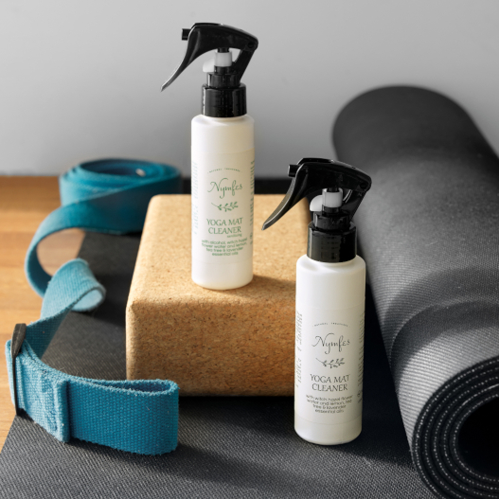 Yoga mat cleaner