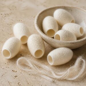 Silkworm Cocoons – Natural Facial Exfoliation