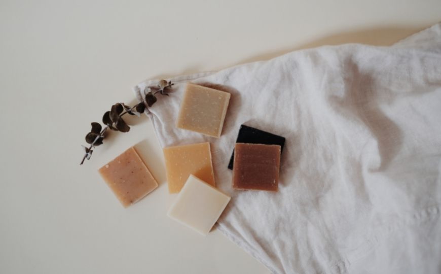 Soaps flatlay