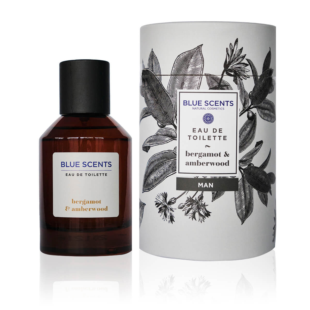 Blue Scents Eau de Toilette Bergamot & Amberwood